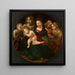 Reprodukcja obrazu Panna Maria z Dzieciątkiem, Święty Jan Chrzciciel, Święta Cecylia i Aniołowie - Piero di Cosimo