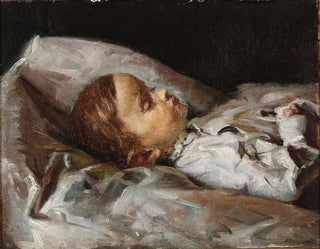 L'enfant mort - Viggo Johansen — widok dzieła