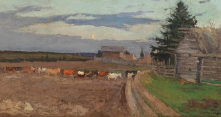 Viktor Ignatiev - Homecoming Cattle in the Moonlight.webp