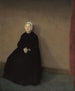 Stara kobieta - Vilhelm Hammershøi — widok dzieła