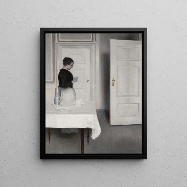 Vilhelm Hammershi - Ida Reading A Letter.webp