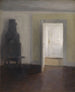 Wnętrze: Stary piec - Vilhelm Hammershøi — widok dzieła