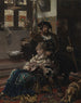 Christian II i Dyveke - Vilhelm Rosenstand — widok dzieła
