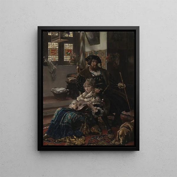 Vilhelm Rosenstand - Christian II and Dyveke.webp
