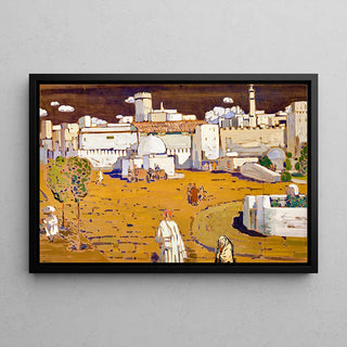 Miasto arabskie - Wassily Kandinsky