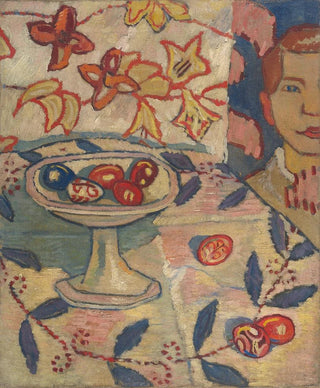 Villem Ormisson - Still life with colored eggs.webp