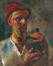 autoportret - Vilmos Aba-Novák — widok dzieła