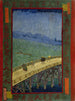 Most pod deszczem po Hiroshige - Vincent van Gogh — widok dzieła