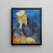 Dr. Paul Gachet - Vincent van Gogh — oprawiony obraz na ścianie