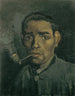 Tête d'homme - Vincent van Gogh — widok dzieła