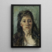 Tête de prostituée - Vincent van Gogh — oprawiony obraz na ścianie