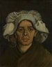Tête de femme 3 - Vincent van Gogh — widok dzieła