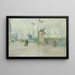 Impasse des Deux Frères - Vincent van Gogh — oprawiony obraz na ścianie