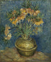 Fritillaires impériales w wazonie z miedzi - Vincent van Gogh — widok dzieła