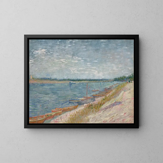 Vincent van Gogh - Les canots amarrs.webp