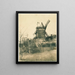 Moulin de la Galette - Vincent van Gogh — oprawiony obraz na ścianie