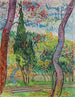 Park szpitala św. Pawła - Vincent van Gogh — widok dzieła
