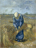 wiejski łączący snopy zbóż - Vincent van Gogh — widok dzieła