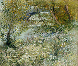 Vincent van Gogh - River Bank in Springtime.webp