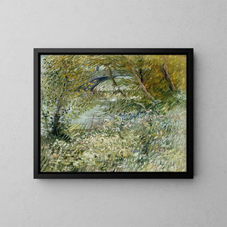 Vincent van Gogh - River Bank in Springtime.webp