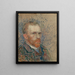 Autoportret (Konflikt przypadków) - Vincent van Gogh — oprawiony obraz na ścianie