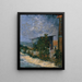 Refuge à Montmartre - Vincent van Gogh — oprawiony obraz na ścianie