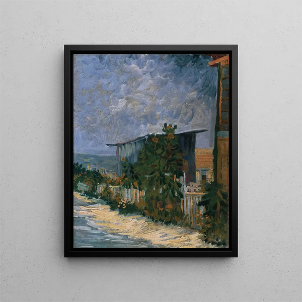 Vincent van Gogh - Shelter on Montmartre.webp