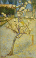 Mały drzewo wiśniowe w kwiatach - Vincent van Gogh — widok dzieła