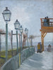Terrasse et observatoire du Moulin de Blute-Fin Montmartre - Vincent van Gogh — widok dzieła