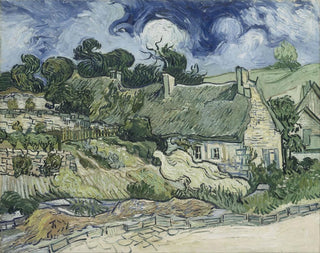 Vincent van Gogh - Thatched Cottages at Cordeville.webp
