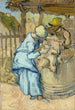 Le Tondeur de moutons - Vincent van Gogh — widok dzieła