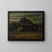 Le pavillon - Vincent van Gogh — oprawiony obraz na ścianie