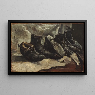 Vincent van Gogh - Three pairs of shoes.webp