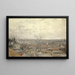 Widok na Montmartre - Vincent van Gogh — oprawiony obraz na ścianie