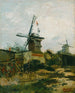 Wiatraki Montmartre - Vincent van Gogh — widok dzieła