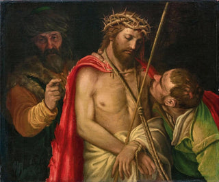 La Moquerie du Christ - Vincenzo Campi — widok dzieła