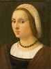 portret kobiety - Vincenzo Tamagni — widok dzieła