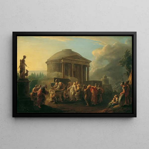 Vinzenz Fischer - The Sacrifice Of Iphigenia.webp