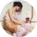 Delikatne fiołki - John William Godward — widok dzieła