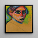 Twarz kobiety - Alexej von Jawlensky — oprawiony obraz na ścianie