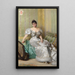 portret Corinna Salmon - Vittorio Matteo Corcos — oprawiony obraz na ścianie