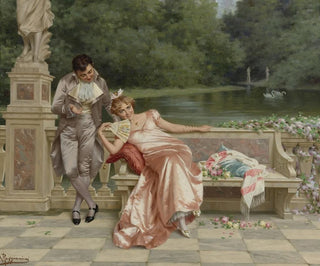 Vittorio Reggianini - The flirtation.webp