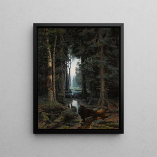 Vladimir Arkhipovich Bondarenko - Forest Stream.webp
