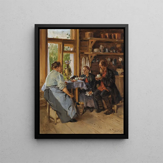 Vladimir Egorovich Makovsky - Visiting The Cook.webp