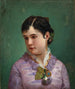 Portret Julii Dunphy Piercy - Vlaho Bukovac — widok dzieła