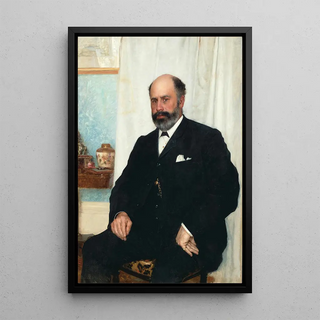 Vlaho Bukovac - Portrait of George Hepburn.webp