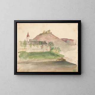 Vojtech Klimkovi - View Of The Castle Ruins In Szigliget.webp