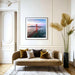 Lot nad Złotą Bramą w San Francisco | Dekoracja fotograficzna