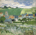 Widok z Auvers - Vincent van Gogh — widok dzieła