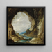Widok jaskini - David Teniers młodszy — oprawiony obraz na ścianie